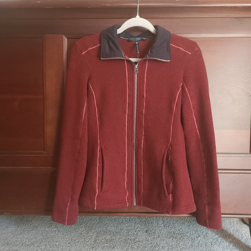 Kuhl Stella Full-Zip Fleece Sweater Red Women's Small